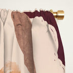 Abstract Flowers 10 Window Curtain Gallery Image 2