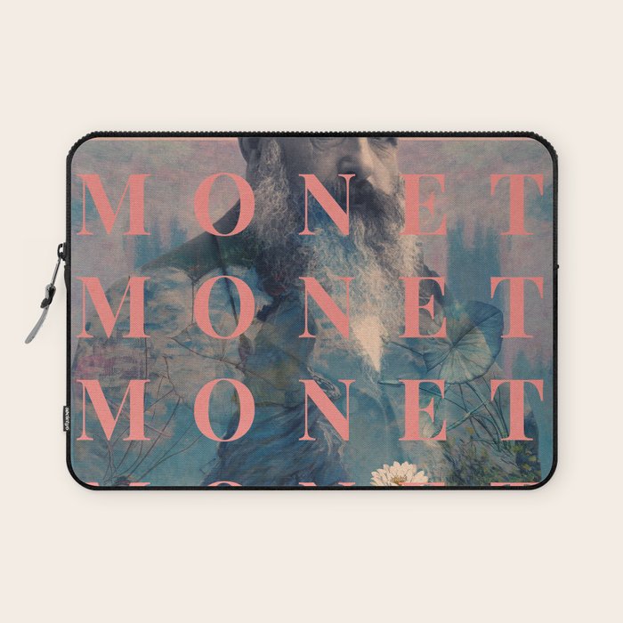For Claude Monet Laptop Sleeve Gallery Image 1