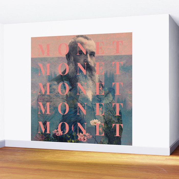 For Claude Monet Wall Mural Gallery Image 2