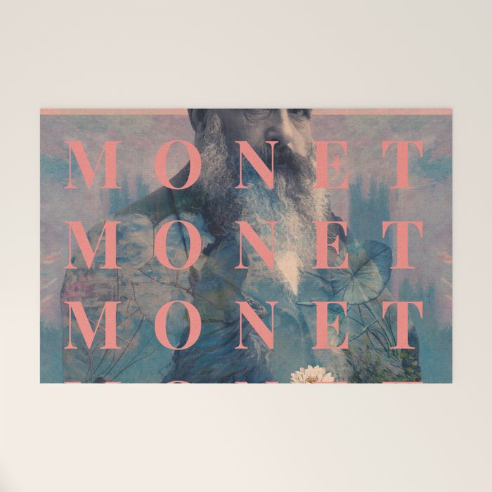 For Claude Monet Welcome Mat Gallery Image 1