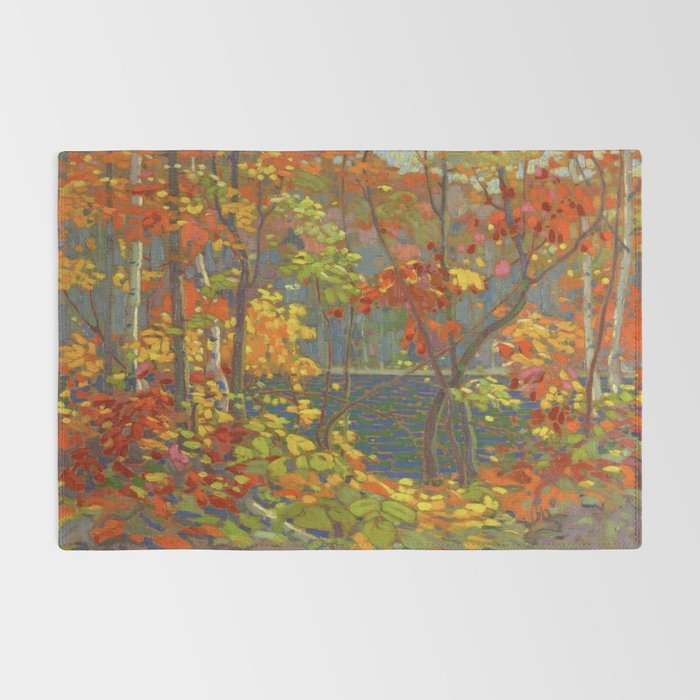 Tom Thomson The Pool 1915-1916 Canadian Landscape Artist Rug Gallery Image 2