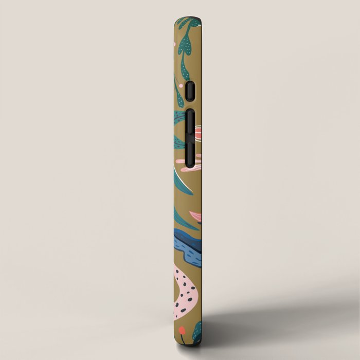 Modern cheetah jungle print iPhone Case Gallery Image 2