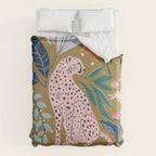 Modern cheetah jungle print Duvet Cover Gallery Image 6