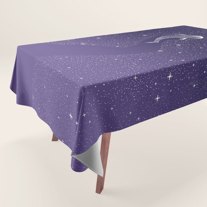 Star Eater - space from Dark Blue to Purple Tablecloth Gallery Image 1