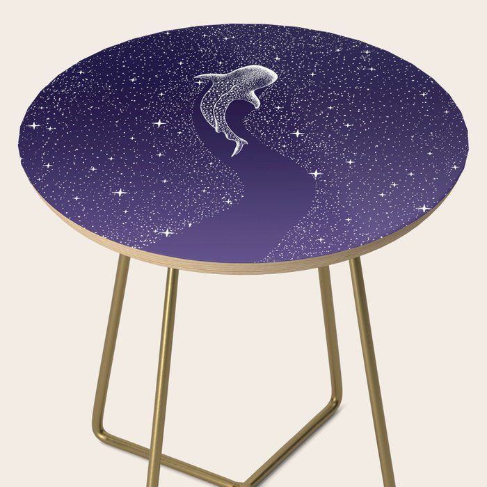 Star Eater - space from Dark Blue to Purple Side Table Gallery Image 2