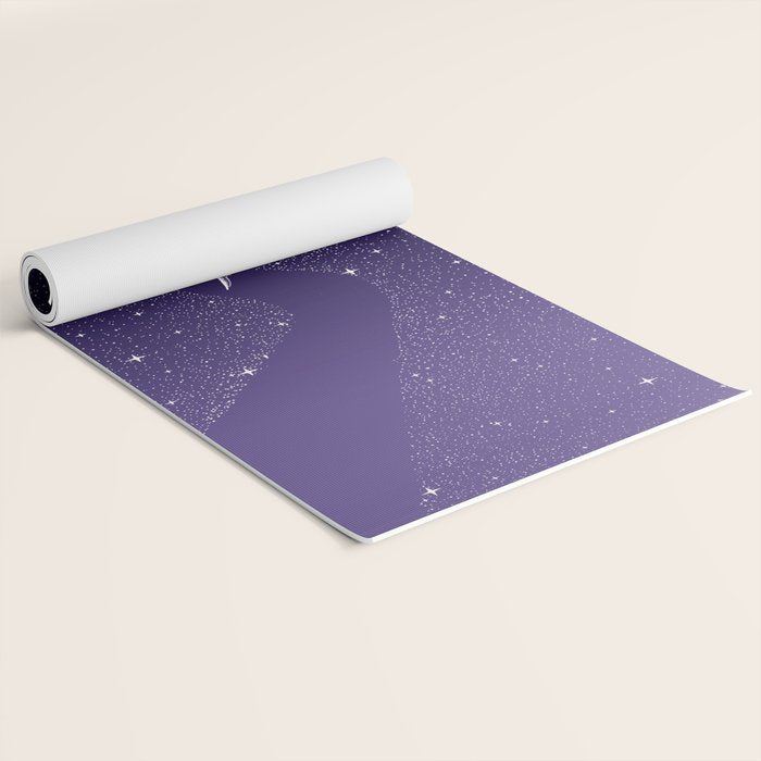 Star Eater - space from Dark Blue to Purple Yoga Mat Gallery Image 2