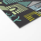 City life neighborhood moonless night Welcome Mat Gallery Image 2