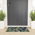 City life neighborhood moonless night Welcome Mat Gallery Image 3