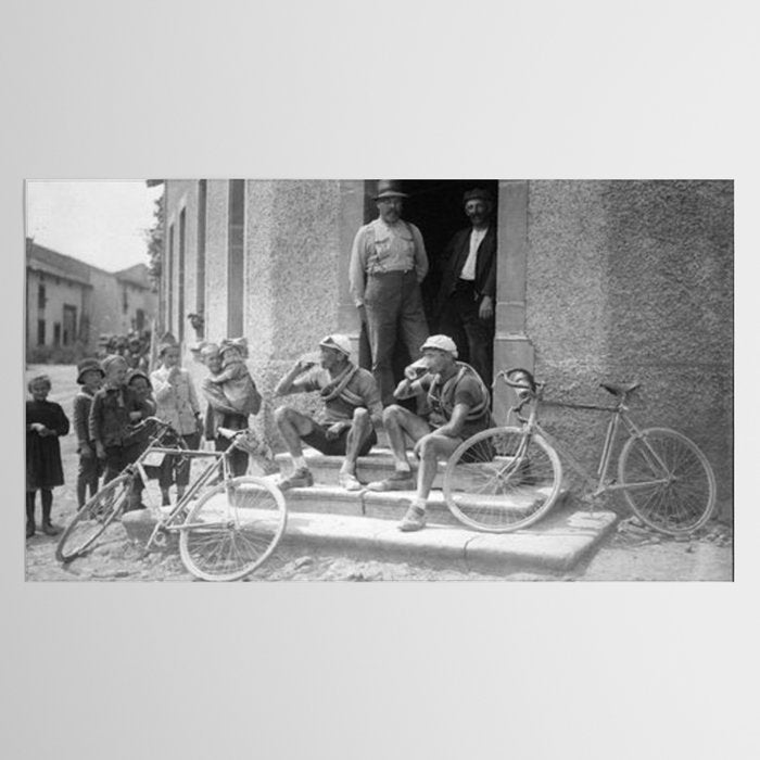 Tour De France Cyclists Drinking Beers Tablecloth Gallery Image 2