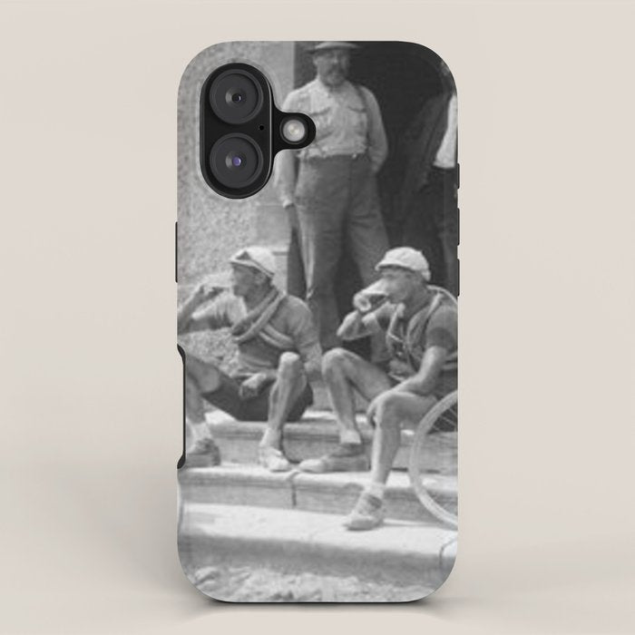 Tour De France Cyclists Drinking Beers iPhone Case Gallery Image 1