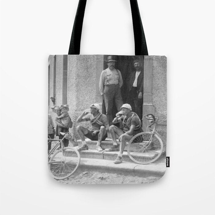 Tour De France Cyclists Drinking Beers Tote Bag Gallery Image 1