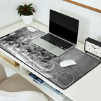 Tour De France Cyclists Drinking Beers Desk Mat Gallery Image 2