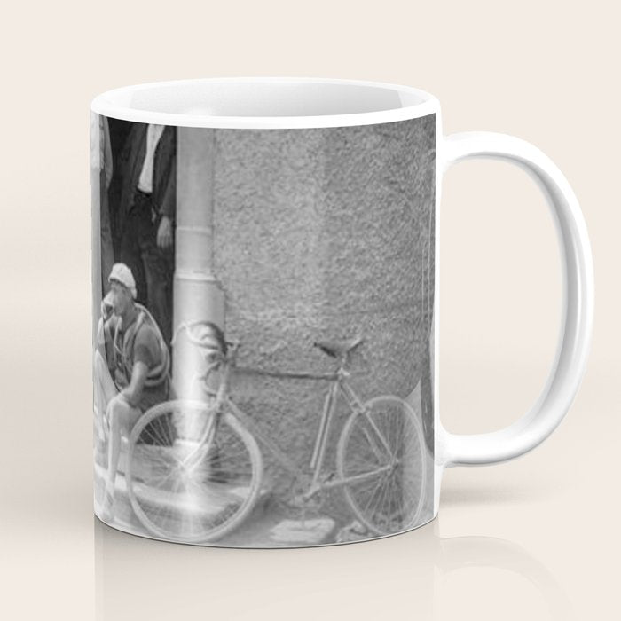 Tour De France Cyclists Drinking Beers Coffee Mug Gallery Image 1