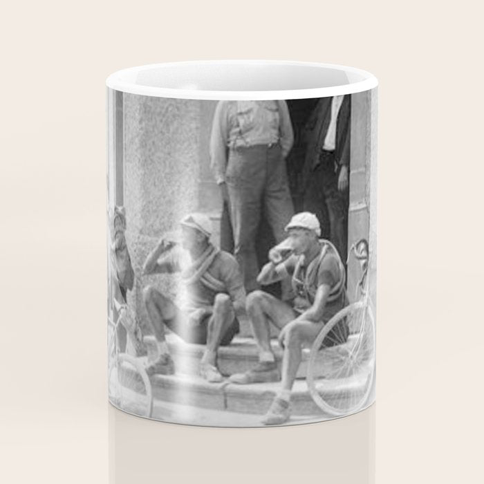 Tour De France Cyclists Drinking Beers Coffee Mug Gallery Image 4