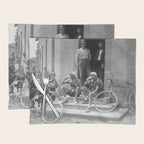 Tour De France Cyclists Drinking Beers Placemat Gallery Image 1