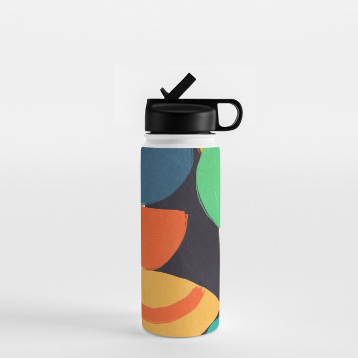 Modern Abstract Shape 03 Water Bottle Gallery Image 1