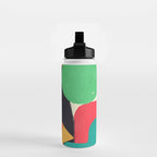 Modern Abstract Shape 03 Water Bottle Gallery Image 2