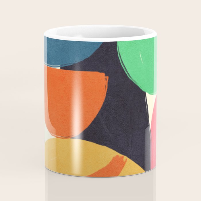 Modern Abstract Shape 03 Coffee Mug Gallery Image 4