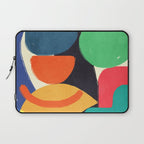 Modern Abstract Shape 03 Laptop Sleeve Gallery Image 1