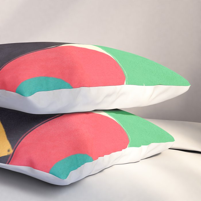 Modern Abstract Shape 03 Pillow Sham Gallery Image 3