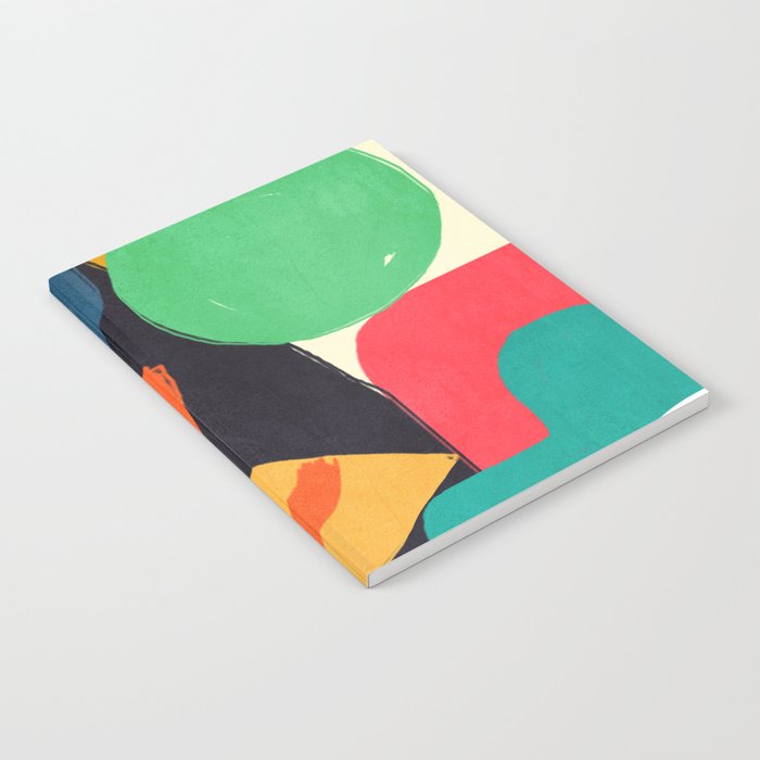 Modern Abstract Shape 03 Notebook Gallery Image 2