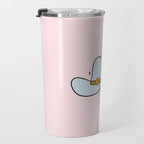 Capricorn Cowboy Hat Travel Mug Gallery Image 3