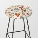 Gouache Books and Coffee Stool Gallery Image 2