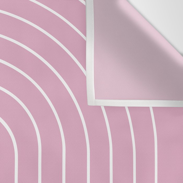 Minimal Arch XXVII Blush Pink Modern Geometric Lines Wall Tapestry Gallery Image 3
