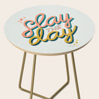 Slay the Day - Marigold & Blush Side Table Gallery Image 2