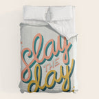 Slay the Day - Marigold & Blush Comforter Gallery Image 6
