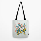 Slay the Day - Marigold & Blush Tote Bag Gallery Image 2