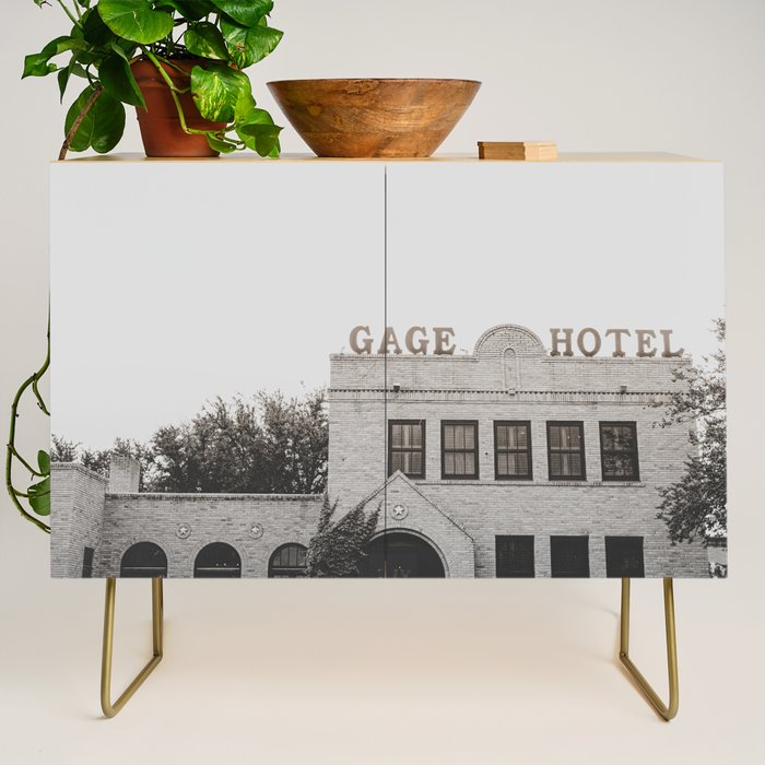 Gage Hotel Marathon Texas Photography Credenza Gallery Image 1