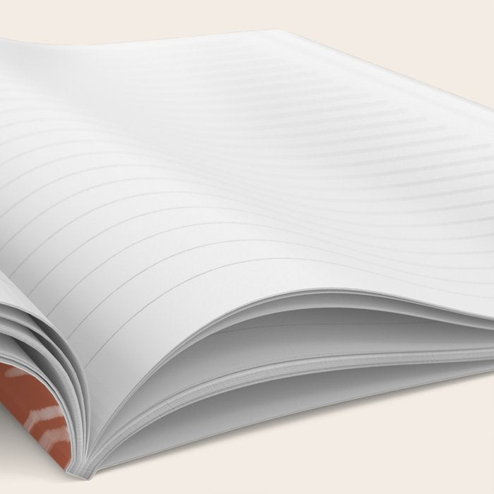 Watercolor Diamonds <> Rusted Pink Notebook Gallery Image 2