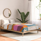 Mid-Mod Sun and Moon Pattern Collage Comforter Gallery Image 2