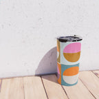 Mid-Mod Sun and Moon Pattern Collage Travel Mug Gallery Image 4