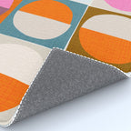 Mid-Mod Sun and Moon Pattern Collage Rug Gallery Image 4