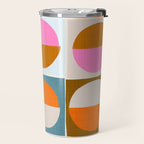 Mid-Mod Sun and Moon Pattern Collage Travel Mug Gallery Image 2