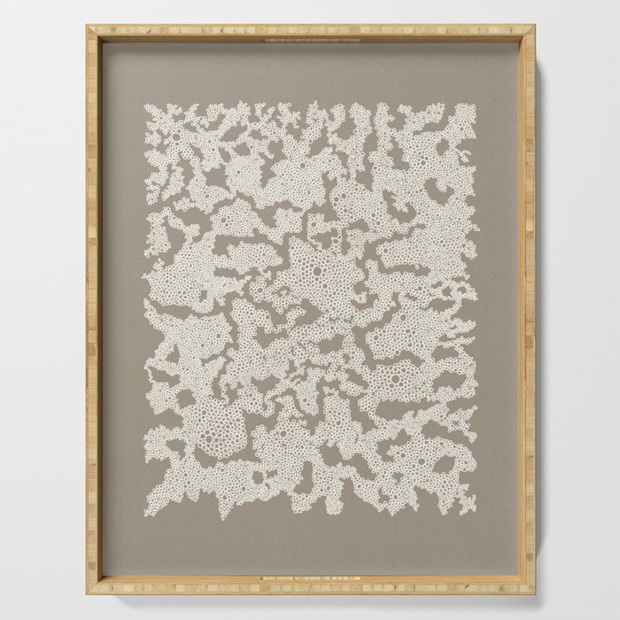 Organic Lace Serving Tray Gallery Image 1