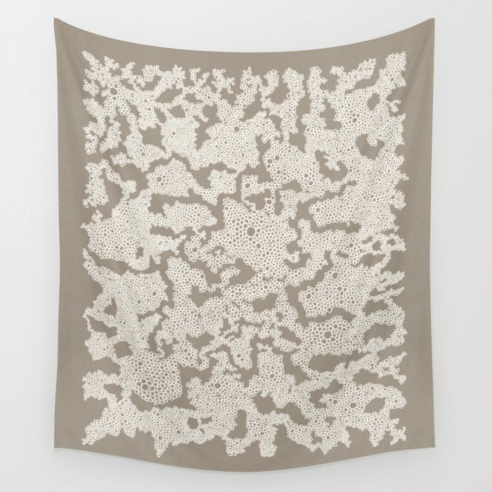 Organic Lace Wall Tapestry Gallery Image 4
