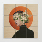 Lady Portrait 4 Wood Wall Art Gallery Image 1