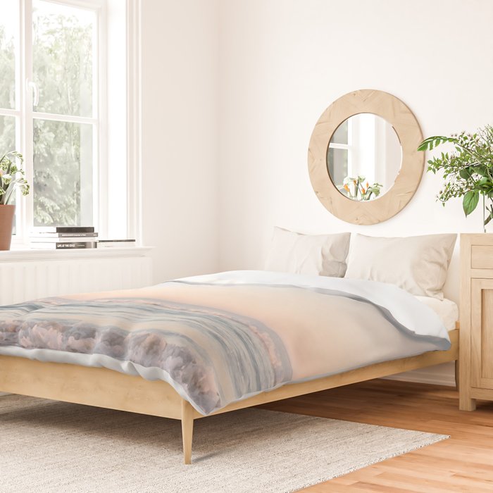 Dreamscape in Pastel Duvet Cover Gallery Image 2