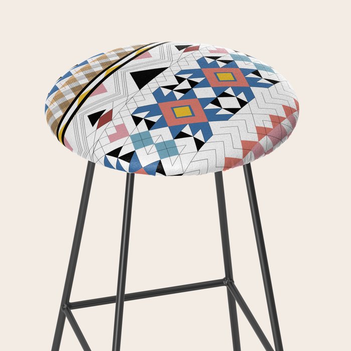 Modern Tribal G Stool Gallery Image 2