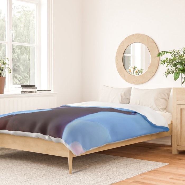 A talk with the universe. Duvet Cover Gallery Image 2
