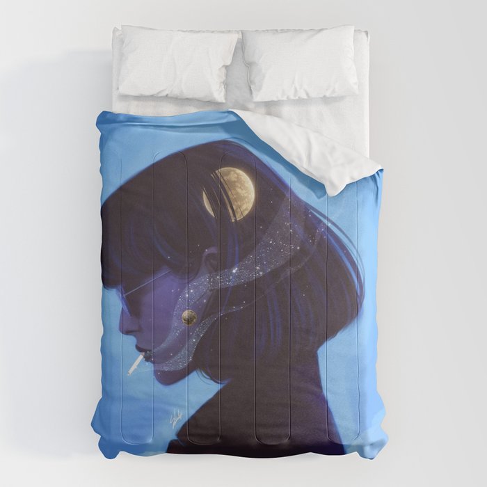 A talk with the universe. Comforter Gallery Image 6