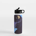 A talk with the universe. Water Bottle Gallery Image 1