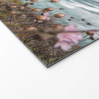 Pink Flowers by the Ocean | Travel Photography in Portugal Art Print | Summer at Bordeira Beach Welcome Mat Gallery Image 2