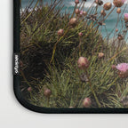 Pink Flowers by the Ocean | Travel Photography in Portugal Art Print | Summer at Bordeira Beach Laptop Sleeve Gallery Image 3