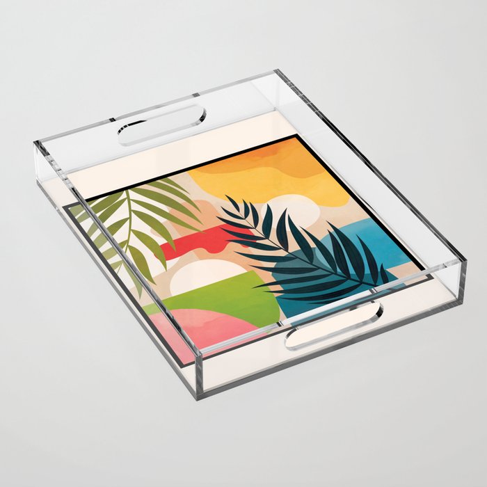 Sunrise Garden 1  Acrylic Tray Gallery Image 1