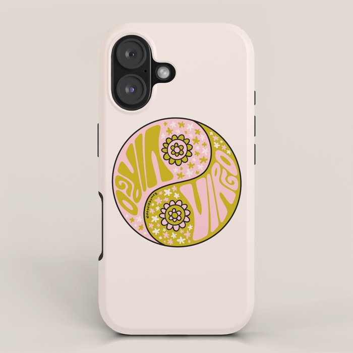 Virgo Yin Yang iPhone Case Gallery Image 1