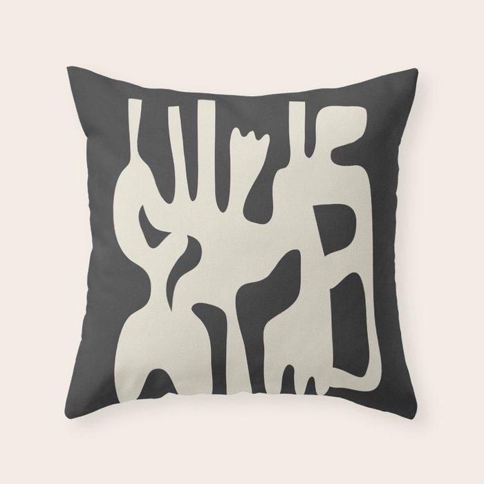 Living Form 3 Throw Pillow Gallery Image 1